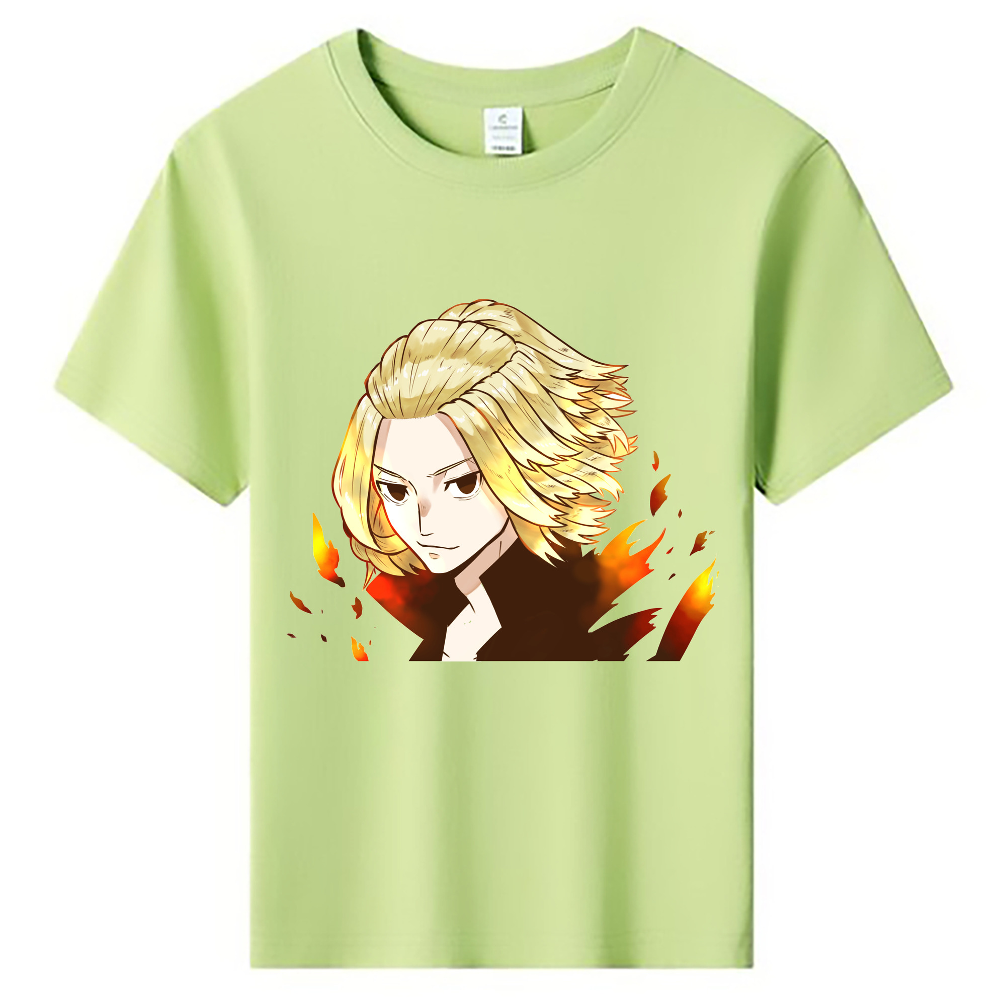 （画像用） 東京リベンジャーズ Tokyo Revengers 綿100％キッズTシャツ（フロントプリント）